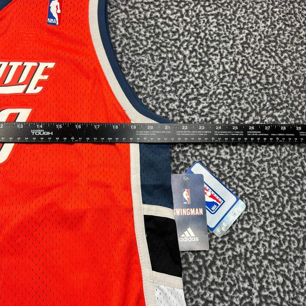 Charlotte Bobcats Okafor #50 Jersey Shirt Youth XL 18-20 Adidas V-Neck New - Picture 5 of 7